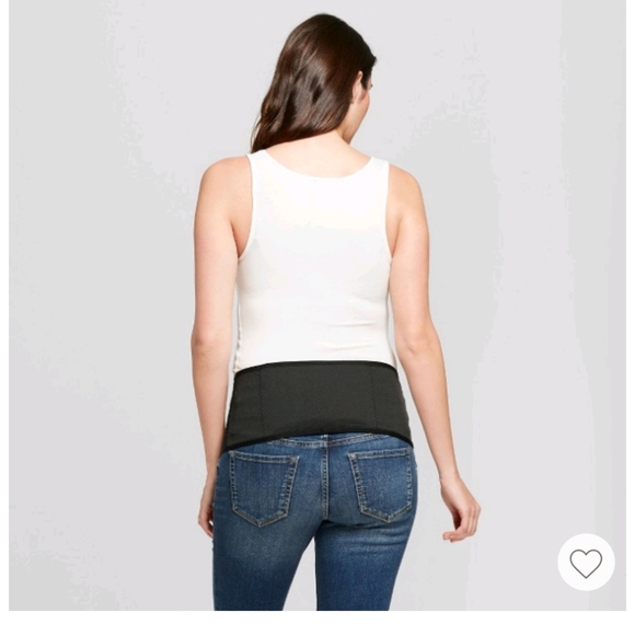 Belly & Back Maternity Support Belt- Belly Bandit Black Medium - Picture 2 of 8